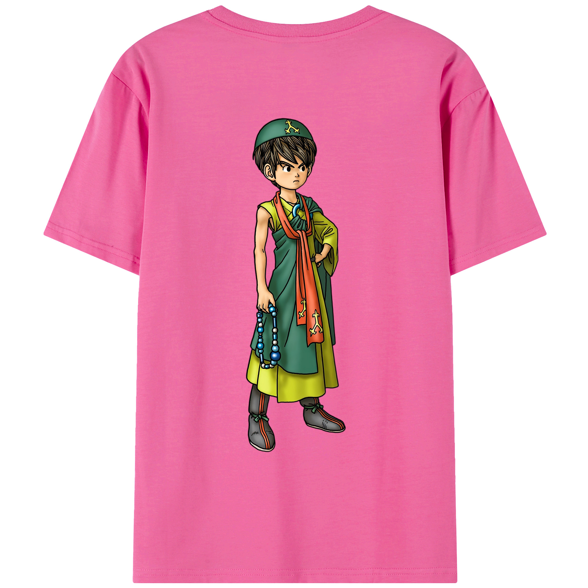 （画像用） ドラゴンクエスト Doragon Kuesuto Dragon Quest レディース半袖Tシャツ(バックプリント)